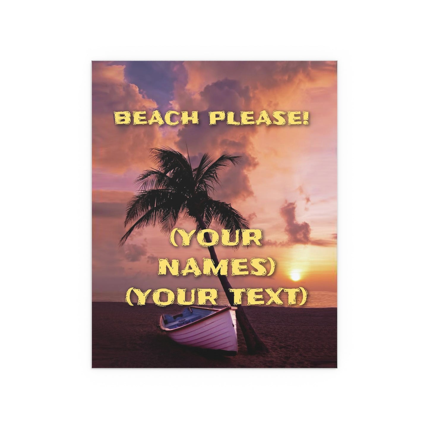 BEACH PLEASE!